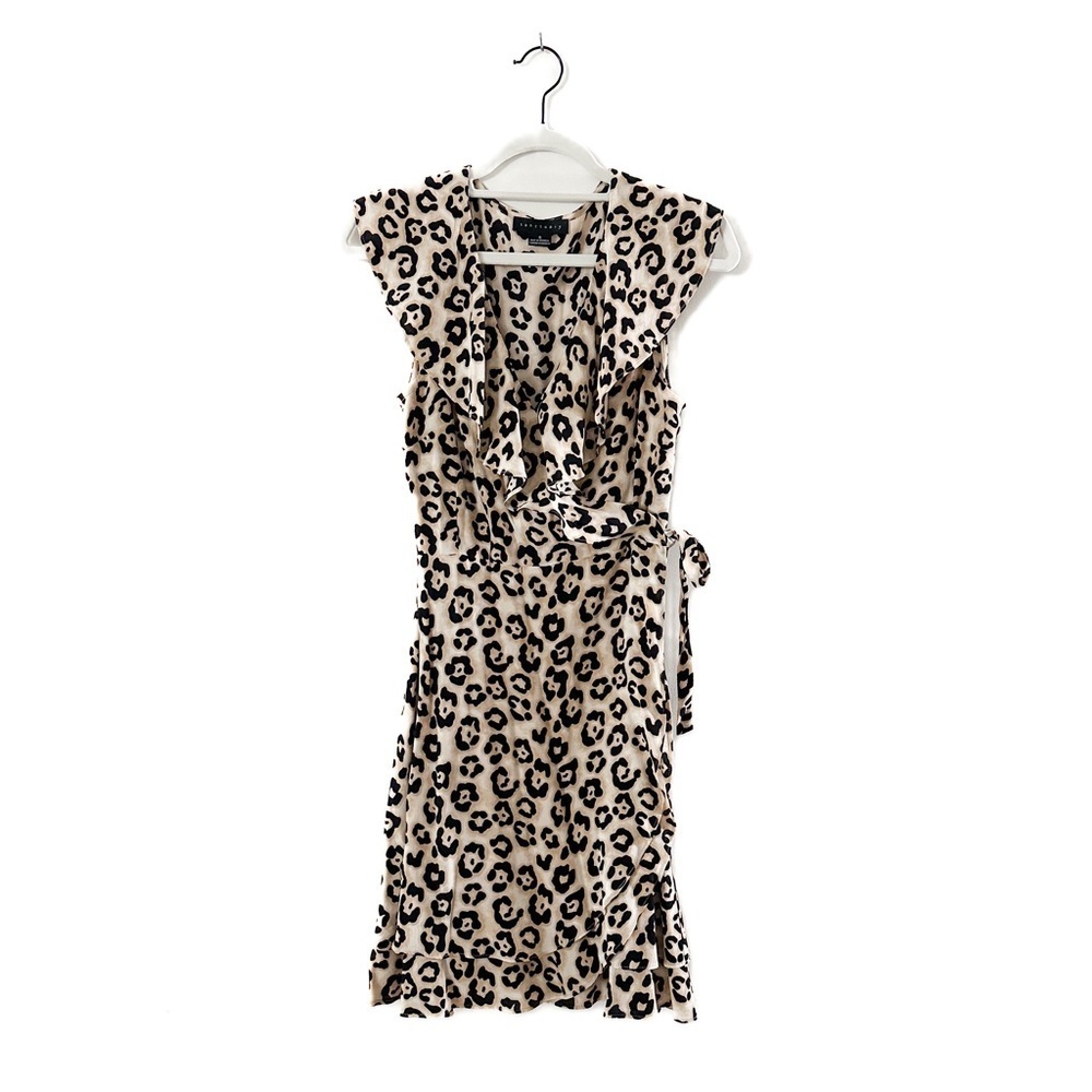 Sanctuary Johanna Leopard Print Wrap Dress - Women’s Size Small